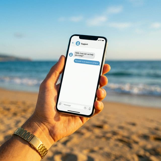 Support Chat Beach